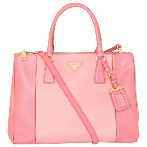 prada pink and white purse squiggles|prada galleria bag.